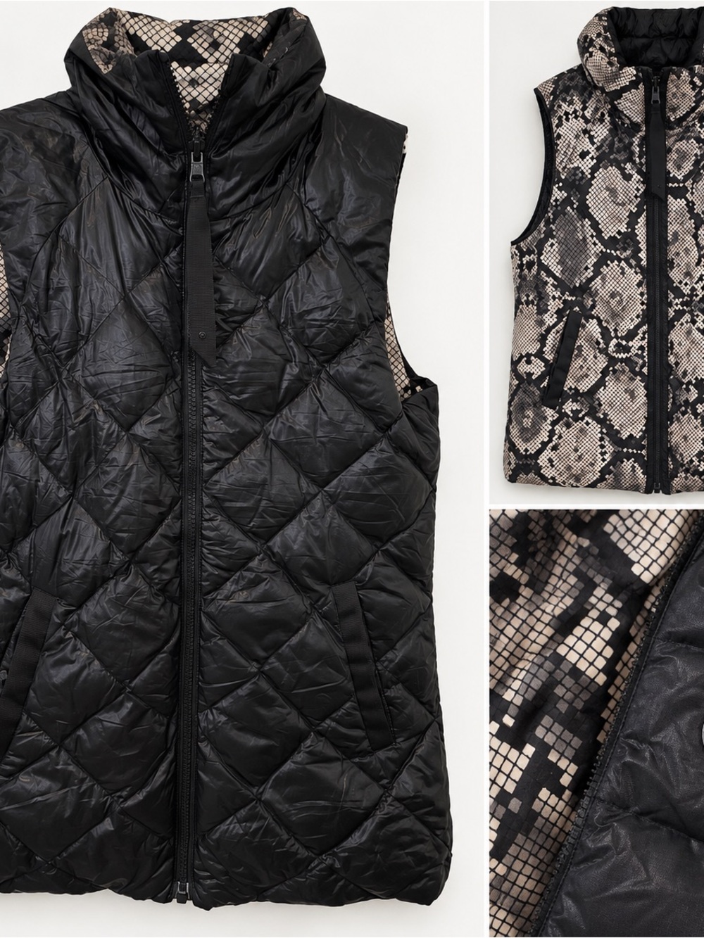 Lululemon Reversible Puffer Vest โ Womenโs Small